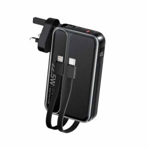 Green Lion Charge Mate Power Bank 10000 mAh PD 22.5W - Black