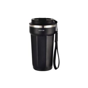 Green Lion Vacuum Mug 380 ml - Black