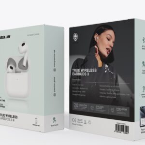 Green Lion True Wireless Earbuds 3 - White