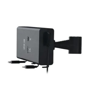 Green Lion Backseat Car Charger - Black