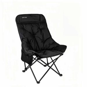 Green Lion Camping Chair  - Black