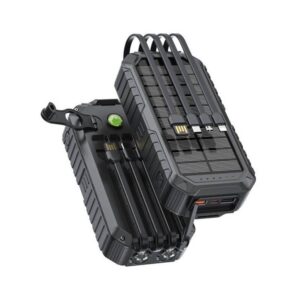 Green Lion Solar Mate Power Bank 20000mAh - Black