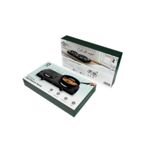 Green Lion Portable Dual Electric Stove 2500W -Black