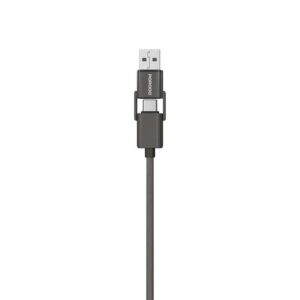 Porodo 240W 4-n-1 Braided Cable 1m - Black