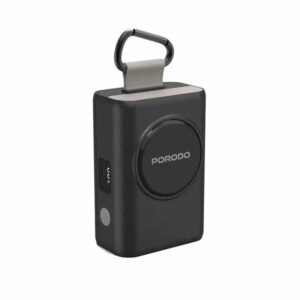 Porodo IPX5 360° 10000mAh Power Bank - Black