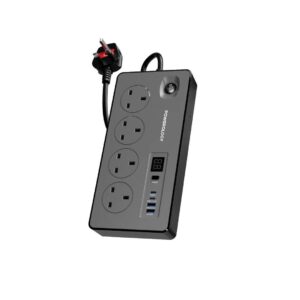 Powerology Timing  control USB Charging +  AC 4 Socket 200-250V
