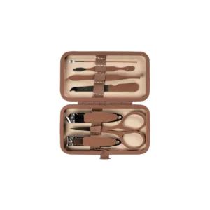 Green Lion 7 Piece Manicure set - Kakhi