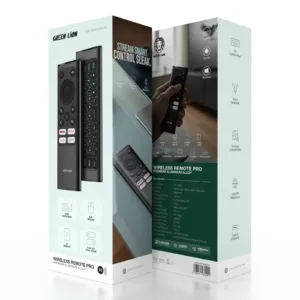 Green Lion Wireless Remote Pro with Keyboard and Mouse - Black