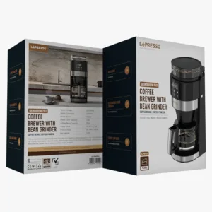 LePresso 900W Coffee Maker 1.35L - Black