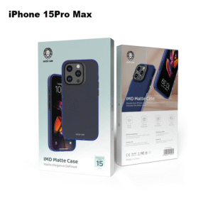 Green Lion IMD Matte Case iPhone 15Pro Max - Blue