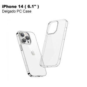 Green Delgado PC Case for iPhone 14 ( 6.1" ) - Clear