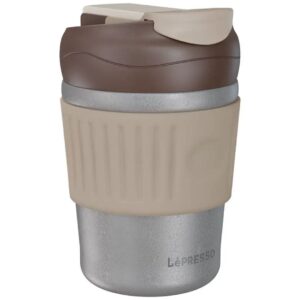 LePresso Morningscape Tumbler Mug Dual Sip - Gray
