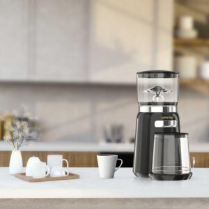 LePresso High Performance Coffee Bean Grinder 210g 120W - Black