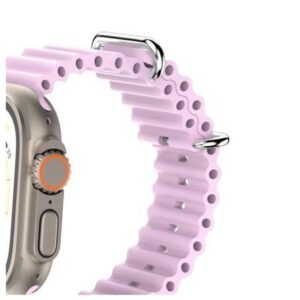 Green Lion Felex Silicone Watch Band for Apple Watch 49mm - Light Purple