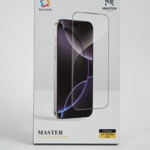 Master 3D Screen Protector Clear for iPhone 17-16 Pro