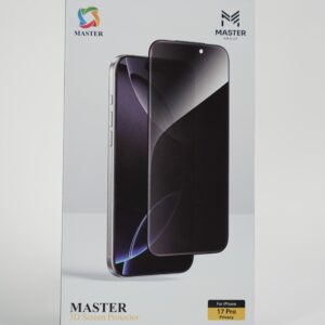 Master 3D Screen Protector Privacy for iPhone 17 Pro