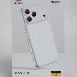 Master Super Slim Magsafe Case For iPhone 17 Pro-Clear