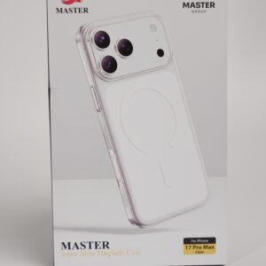 Master Super Slim Magsafe Case For iPhone 17 Pro Max-Clear