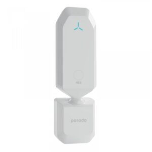 Porodo 2.4GHz Wifi Signal Extender 300MBPS UK - White