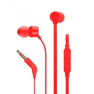 JBL T110 In-Ear Headphones - Red
