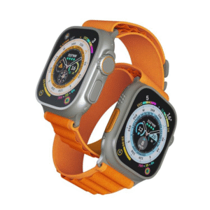 Porodo Ultra Titanium Smart Watch 1.86" Wide Screen - Orange